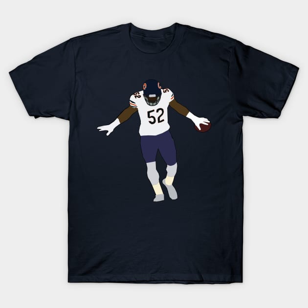 Khalil Mack - Chicago Bears T-Shirt by xavierjfong